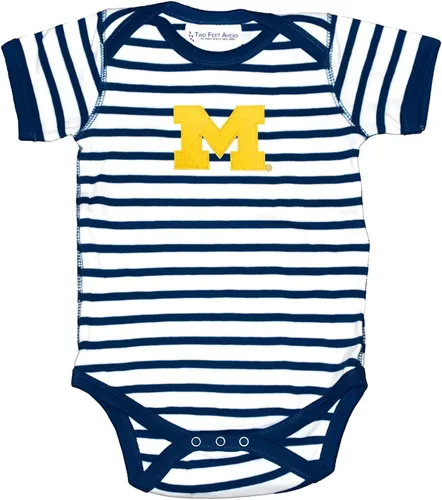 Vista 12 de Two Feet Ahead Body de rayas para bebé, ropa para bebés recién nacidos, tallas 0-3M, 6M, 12M