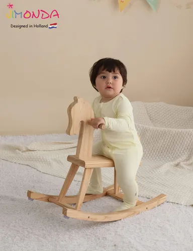 Vista 5 de Jimonda Pijama de bambú para bebé, unisex, para niños y niñas, de una pieza, manga larga, cierre de cremallera de 2 vías, mameluco