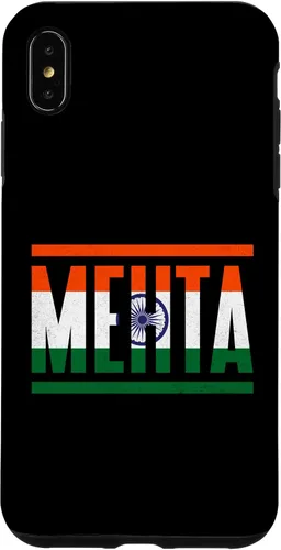 Vista 7 de iPhone 15 Mehta Surname Family Pride India Flag Case