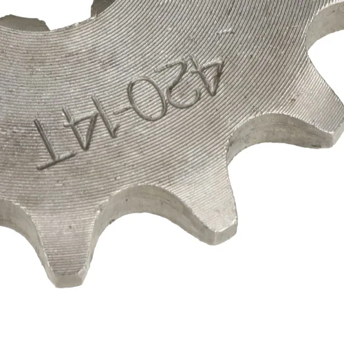 Vista 7 de HIAORS 420 14T 17mm Piñones de Motor Delantero para Motocicleta para 50cc 70cc 110cc 125cc 140cc 160cc Z50 CT70 Speed Mini Bike TaoTao Roketa