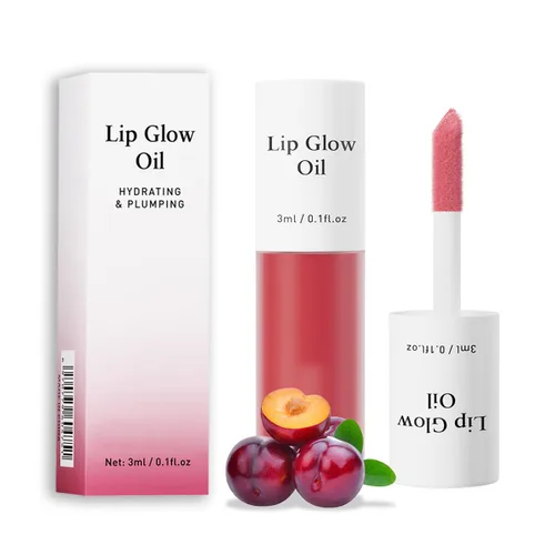 Vista 11 de Aceite de labios coreano – Aceite de brillo labial sabor afrutado, hidratante y nutritivo taza antiadherente, brillo labial transparente para labios