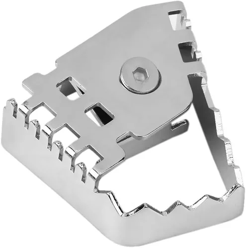 Vista 6 de Acouto extensión de la palanca del freno trasero, motocicleta freno trasero extensión pedales de acero inoxidable ancho pie trasero palanca pedal