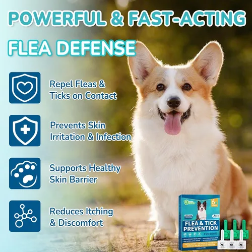 Vista 3 de Prevención de pulgas y garrapatas para perros medianos
