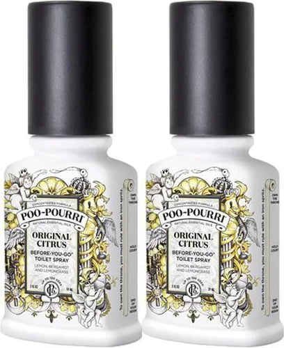 Vista 40 de Poo-Pourri Before-You-Go - Aerosol para inodoro, Bamboo Rain, 2 onzas líquidas, hasta 100 usos, desodorante para baño con aceites esenciales