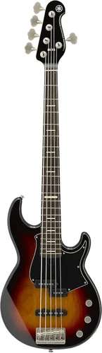 Vista 11 de Yamaha BB734A BB-Series Guitarra Bajo, Negro Mate Translúcido