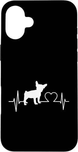 Vista 22 de Funda para iPhone 16 Bulldog Francés Perro Mamá Perro Papá Frenchie Mamá