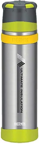 Vista 3 de Thermos - Charcoal Ultimate Flask (30.4 fl oz), taza de café térmica de acero inoxidable reutilizable con aislamiento para bebidas calientes