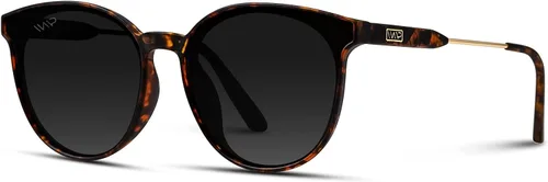 Vista 3 de WearMe Pro - Gafas de sol modernas redondas de moda para mujer