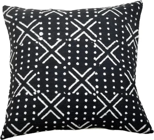 Vista 21 de Trade Star Funda de almohada corporal de diseñador 100 % algodón, hecha a mano, grande, funda de almohada decorativa estilo bohemio para casa