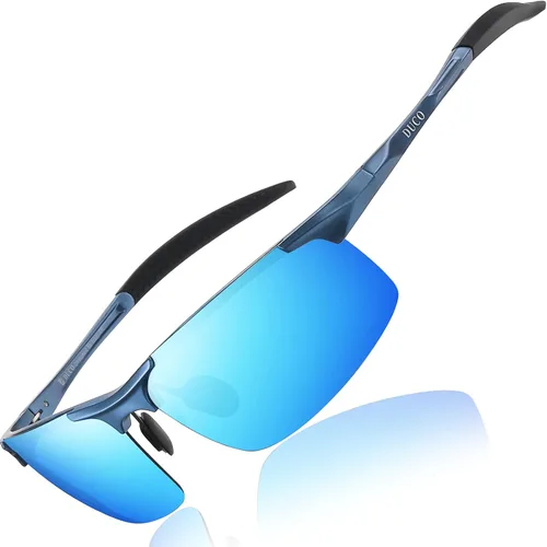Vista 30 de Duco - Gafas de sol deportivas polarizadas para hombre con protección UV 8177s