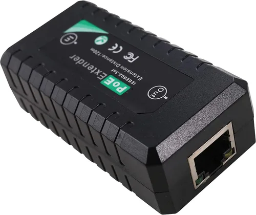 Vista 6 de UHPPOTE Extensor IEEE802.3af del PoE del 10/100M de 1 puerto para la cámara IP de los sistemas de seguridad de Ethernet