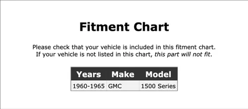 Vista 2 de Cilindro de rueda de freno de tambor trasero derecho/lado del pasajero compatible con GMC 1500 Series 1960 1961 1962 1963 1964 1965 PC-127395