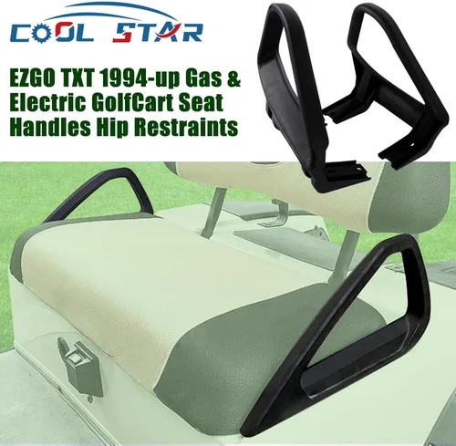 Vista 2 de COOL STAR Reposabrazos de asiento Reposabrazos de cadera compatible con EZGO TXT Gas & Electric de 1994 en adelante Reemplaza 71702-G01 71701-G01