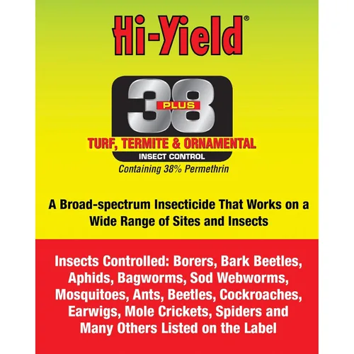 Vista 3 de Hi-Yield (31333) 38 Plus Control de termitas e insectos ornamentales para césped (1 galón)