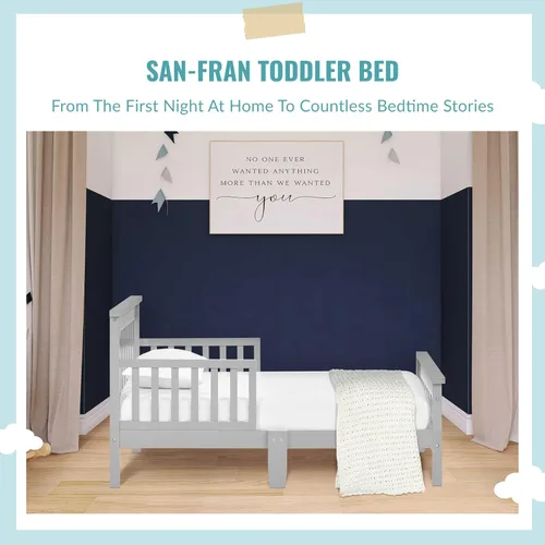 Vista 6 de Dream On Me Cama infantil San-Fran