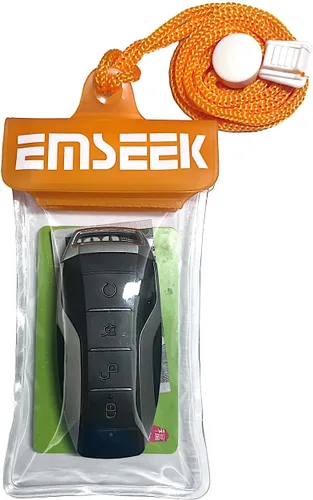 Vista 8 de Waterproof Car Key Fob Case Swim Dry Key Shell Bag Transparente