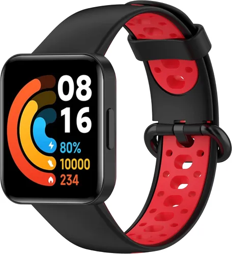 Vista 11 de Senter Correa de repuesto deportiva de silicona suave para reloj inteligente Redmi Watch 2 Lite 10 pzas