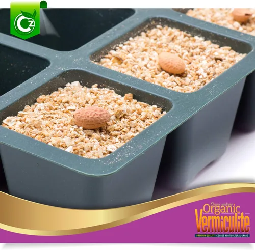 Vista 4 de Vermiculita gruesa – Fabricado en Estados Unidos para todas las plantas de interior/exterior y jardines de flores – Acondicionador aditivo