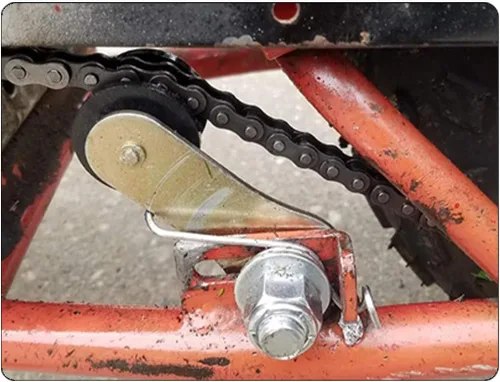 Vista 7 de Tensor de cadena de alta resistencia con resorte tensor de cadena compatible con 110cc 125cc 140cc Dirt Pit Mini Bike ATV QUAD 1 unidad