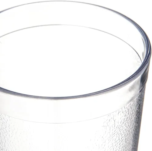 Vista 5 de Vasos de plástico Carlisle, apilables, resistentes a la rotura, sin BPA, 16 onza, Transparente