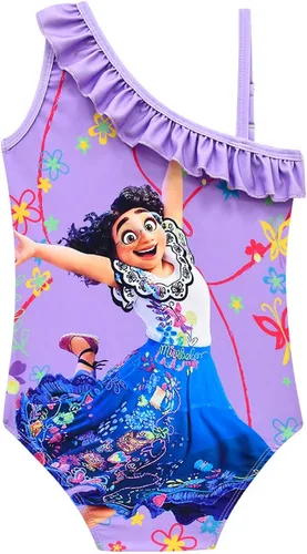 Vista 2 de Trajes de baño de moda para niñas en 3D, bonitos gráficos de dibujos animados para niños