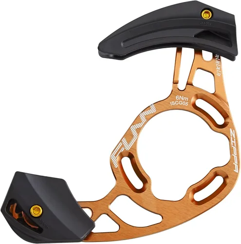 Vista 8 de Funn Zippa - Guía de cadena AM, interfaz ISCG05, adaptador BSA incluido, 32T-38T, protector de cadena de bicicleta de montaña CNC AL6061