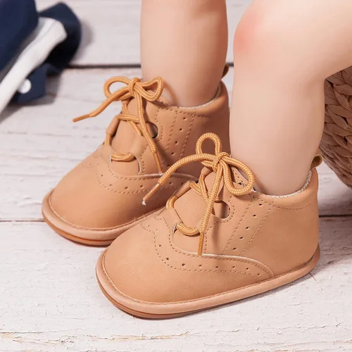 Vista 2 de Botines de forro polar antideslizantes con suela suave para bebés y niños pequeños