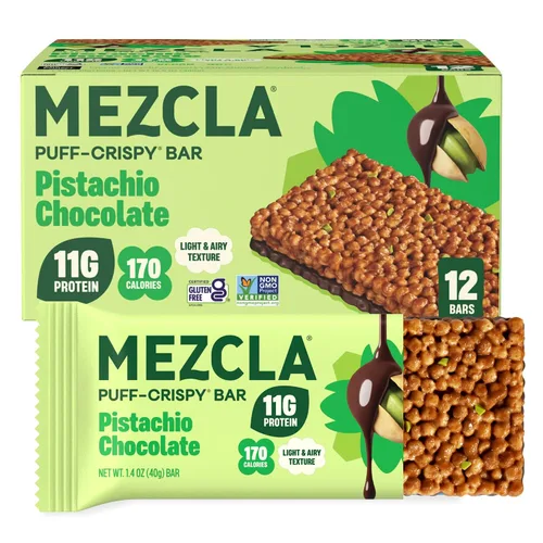 Vista 12 de Mezcla Barritas veganas crujientes de pretzel de chocolate, 0.39 oz