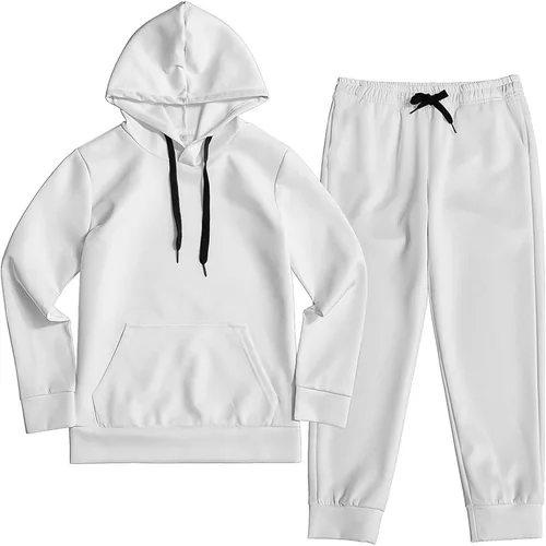 Vista 8 de Qxuzizh Boys Hoodies Sweatshirt Suit Girls Game Hoodie Sweatpants Tracksuit Set 2 Piece Graphic Outfits for Youth Kids