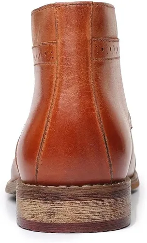 Vista 4 de Chukka - Botas a la moda, cómodas y de estilo oxford casual, al tobillo, botas con cordones