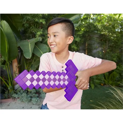 Vista 4 de Espada de Juguete Minecraft Morado