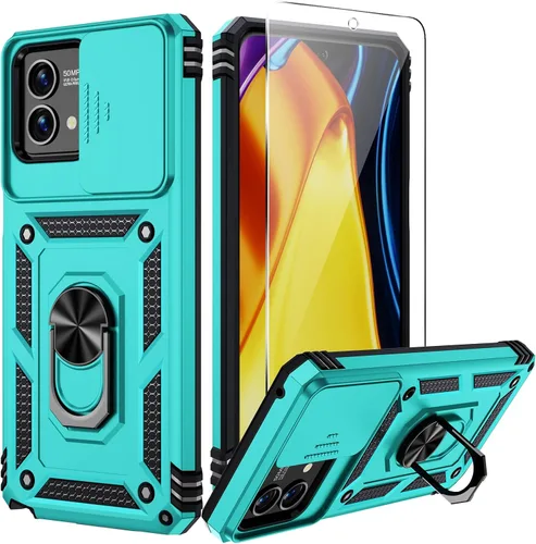 Vista 8 de Funda para Moto G Stylus 5G 2023, (No para la versión 4G), Cubierta para Lente de Cámara, Protector de Pantalla HD, Protección contra Caídas
