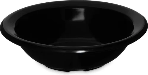 Vista 8 de Carlisle FoodService Products - Tazón reutilizable de plástico Kingline, tazón de frutas con borde para hogar y restaurante, de melamina, 4.75 Rojo