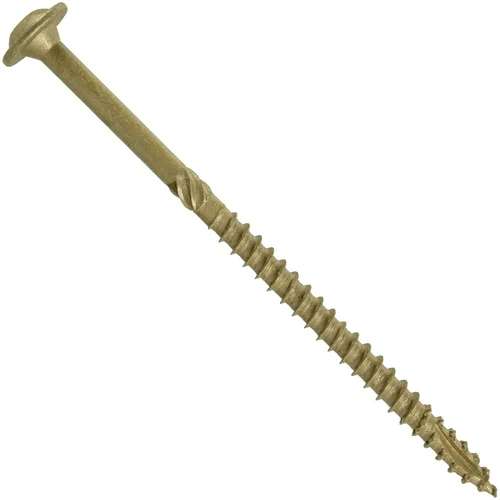Vista 16 de Jake Sales Tornillo de retraso de construcción #17 x 4 - Tornillo de retraso estructural resistente con accionamiento Torx/Star Drive