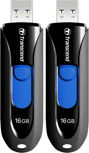 Vista 9 de Transcend Unidad Flash USB de 16GB, para PC/Mac/Laptop/Windows/Computadora, Escritorio/TV/Audio de Coche, Memoria Stick USB3.2 Gen1, Unidades Pulgar