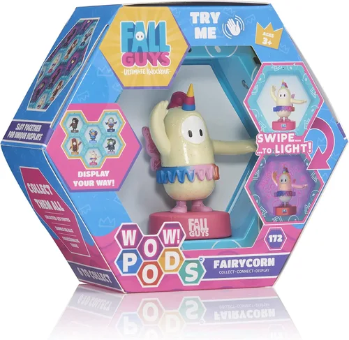 Vista 11 de Wow! PODS Fall Guys: Ultimate Knockout - Figura de cabeza de globo iluminada de astronauta Producto oficial, coleccionables, juguetes y regalos