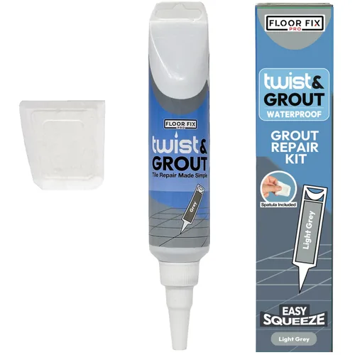 Vista 10 de Floor-Fix Pro Twist & Grout Kit de reparación – Reparación de lechada impermeable premezclada & Alternativa de bolígrafo de pintura de lechada