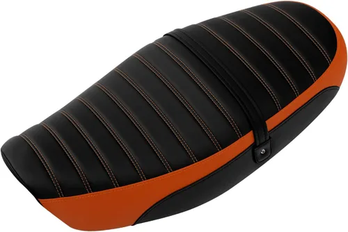 Vista 10 de TCT-MOTORPARTS Asiento de pasajero de una pieza para Kawasaki Z900RS ZR900 2018-2024 (negro)