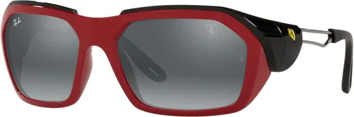 Vista 2 de Ray-Ban Rb4367m Scuderia Ferrari Collection Rectangular Sunglasses