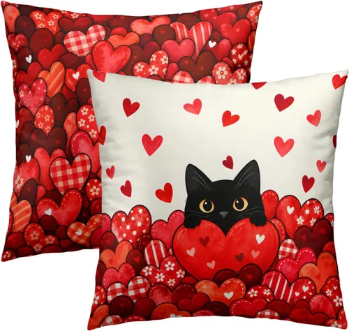 Vista 35 de Fundas de almohada de brújula de ancla, fundas de almohada náuticas para exteriores, fundas de cojín decorativas de rayas azules y blancas, fundas