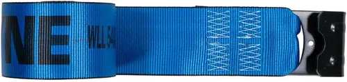 Vista 2 de Mytee Products Kinedyne Correas de Cabrestante 4" x 30' Azul Resistentes para Sujeción con Ganchos Planos WLL# 5400 lbs Control de Carga de 4