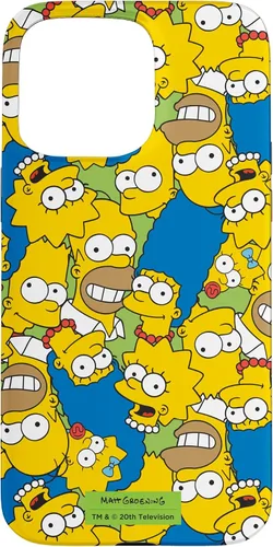 Vista 31 de The Simpsons Homer Marge Bart Lisa Maggie Print - Carcasa para iPhone 17