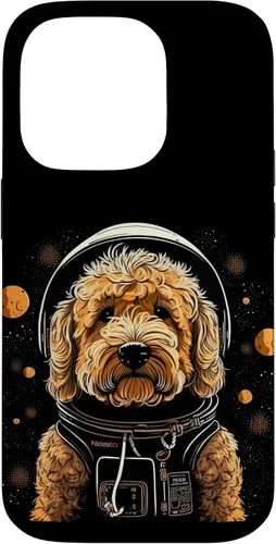 Vista 17 de Outer Space - Carcasa para iPhone 17, diseño de astronauta de la galaxia