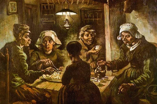 Vista 21 de Póster de “La noche estrellada” (1889) de Vincent Van Gogh, 18 x 12 pulgadas Ramas de flor de almendro 9897