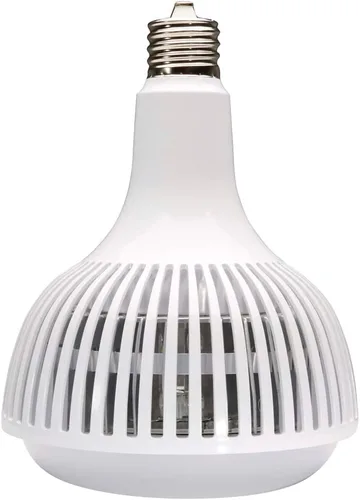 Vista 2 de Satco S23113 - Lámpara de repuesto LED de 80 W 5000 K HID Mogul con base extendida, 10.12 pulgadas de largo y 7.48 pulgadas de ancho