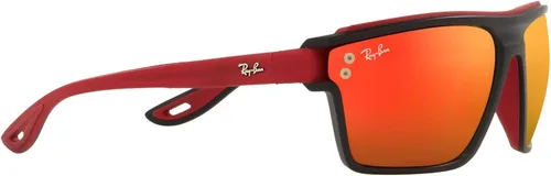 Vista 9 de Ray-Ban Rb4370m Scuderia Ferrari Collection Square Sunglasses