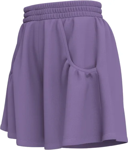 Vista 9 de TAISIM Pantalones cortos de entrenamiento de cintura alta para mujer con bolsillos y forro, pantalones cortos deportivos de secado rápido