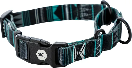 Vista 26 de Wolfgang - Collar de perro Martingala resistente con hebilla de nailon de liberación rápida para caminar y entrenar, estampado BrookTrout, grande
