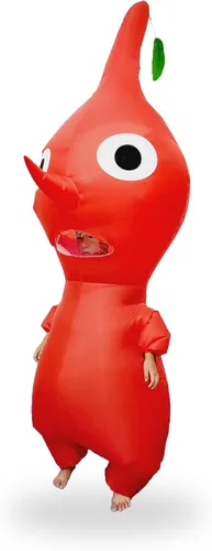 Vista 2 de Disfraz de Pikm Pik min Disfraz inflable de pik min disfraz de Halloween para niños
