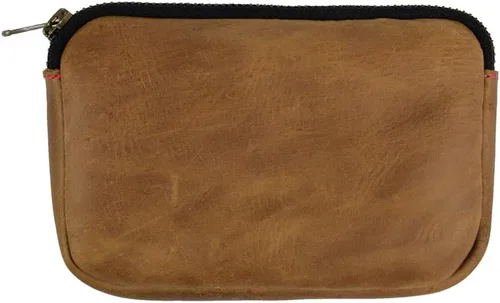 Vista 2 de Hide & Drink, Baseball Multipurpose Pouch Handmade from Full Grain Leather
